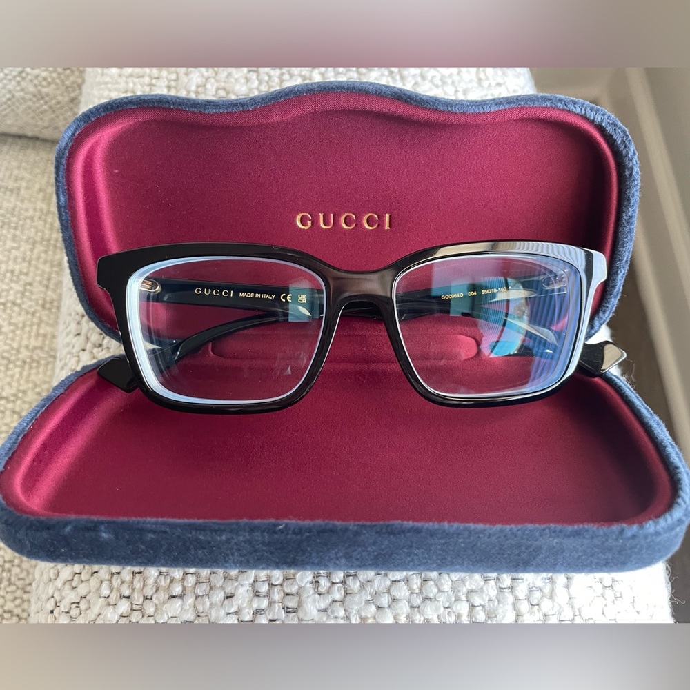 Genuine Gucci Glasses W/Case